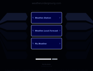 weatherundergroung.com screenshot