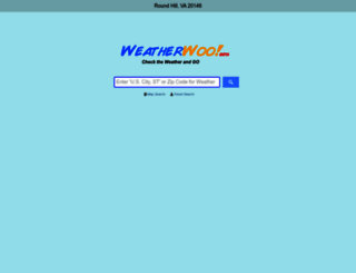 weatherwoo.com screenshot