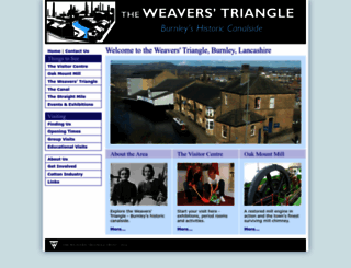 weaverstriangle.co.uk screenshot