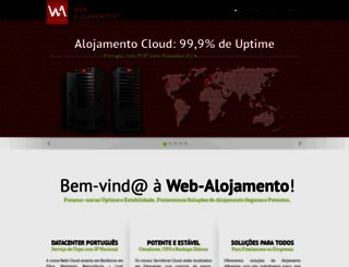 web-alojamento.pt screenshot