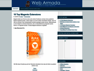 web-armada.com screenshot