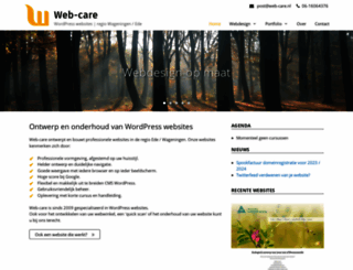 web-care.nl screenshot
