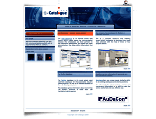 web-catalogue.eu screenshot