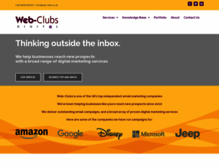 web-clubs.com screenshot