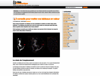 web-communique.com screenshot