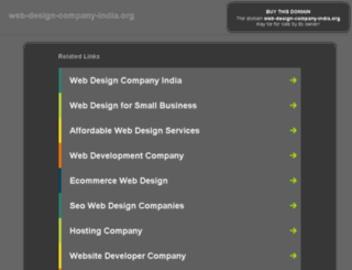 web-design-company-india.org screenshot