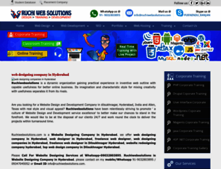 web-designing-company-in-hyderabad.ruchiwebsolutions.com screenshot