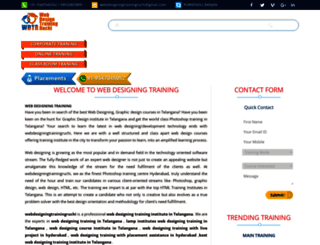 web-designing-training-in-hyderabad.webdesigningtrainingruchi.com screenshot