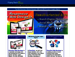 web-developer.flamytech.com screenshot
