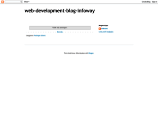 web-development-blog-infoway.blogspot.com screenshot