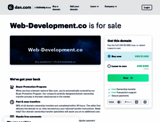 web-development.co screenshot