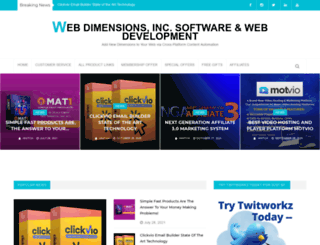 web-dimensions.net screenshot