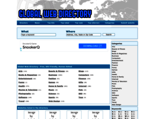 web-directory-global.com screenshot