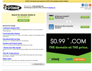 web-dorado.net screenshot