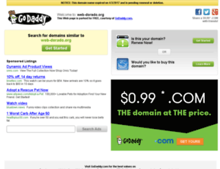 web-dorado.org screenshot