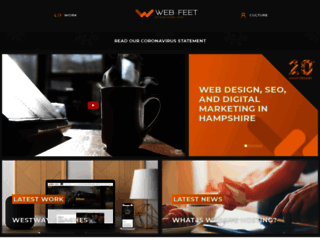 web-feet.co.uk screenshot