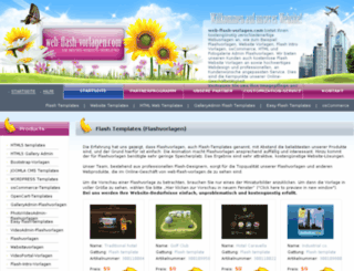 web-flash-vorlagen.com screenshot