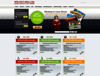web-host-india.com screenshot
