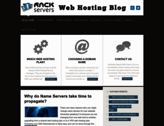 web-hosting-blog.rackservers.com.au screenshot