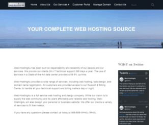 web-hosting4u.com screenshot