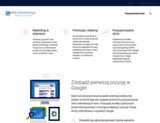 web-marketing.pl screenshot