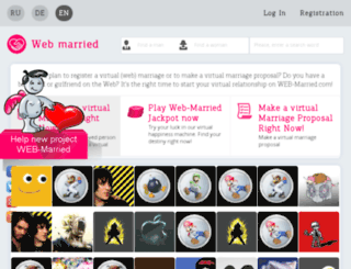 web-married.com screenshot