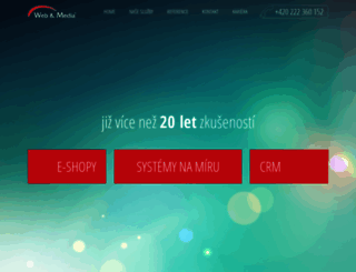 web-media.cz screenshot