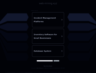 web-mining.xyz screenshot