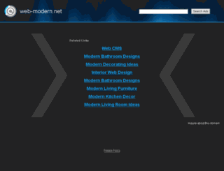 web-modern.net screenshot