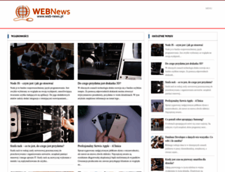 web-news.pl screenshot