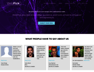 web-pick.com screenshot