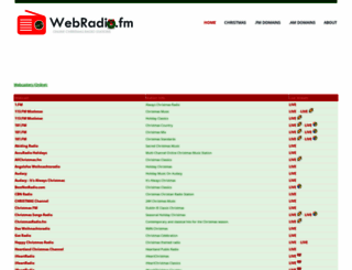 web-radio.com screenshot