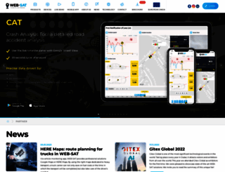 web-sat.com screenshot