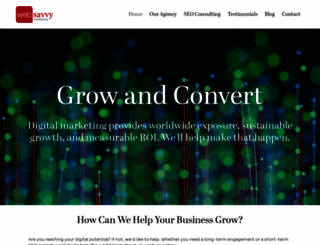 web-savvy-marketing.com screenshot