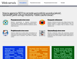 web-serwis.pl screenshot