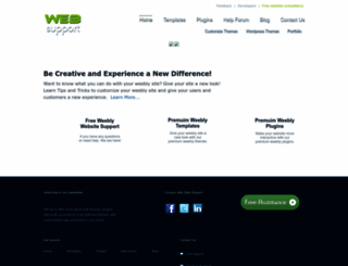 web-support.weebly.com screenshot