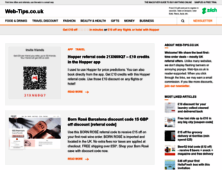 web-tips.co.uk screenshot