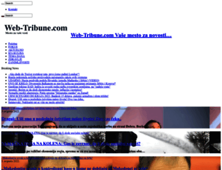 web-tribune.com screenshot