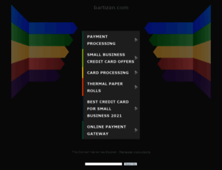 web.bartizan.com screenshot