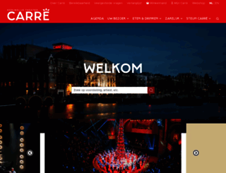 web.carre.nl screenshot