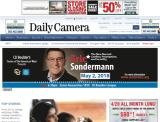 web.dailycamera.com screenshot