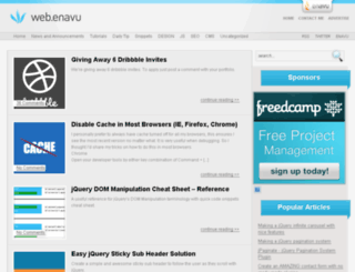 web.enavu.com screenshot