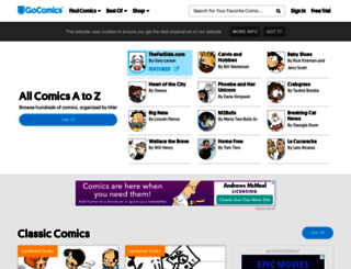 web.gocomics.com screenshot