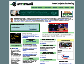 web.how2power.com screenshot
