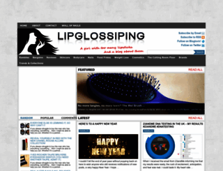 web.lipglossiping.com screenshot