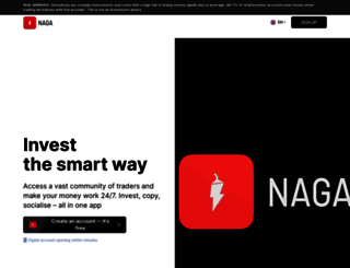 web.nagatrader.com screenshot