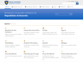 web.rks-gov.net screenshot