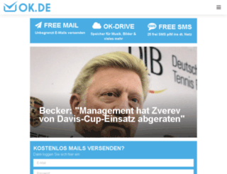 web1.ok.de screenshot