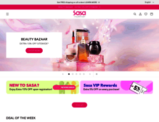 web1.sasa.com screenshot