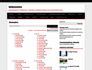 web2annu.net screenshot